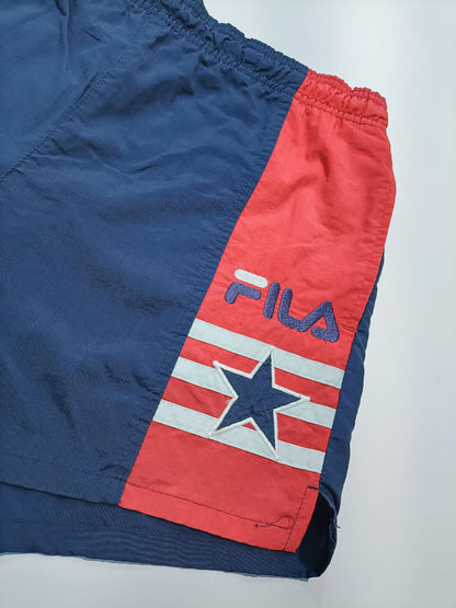 Fila Pantaloncino Short Vintage USA Uomo Donna (M)