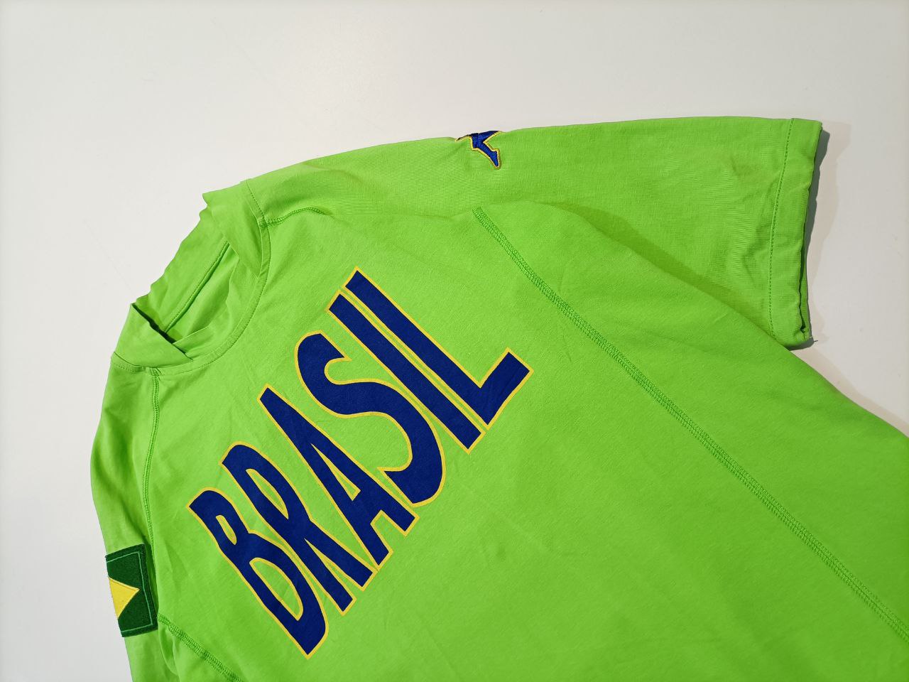 Kappa T-Shirt Brasil Football Vintage Uomo (S)