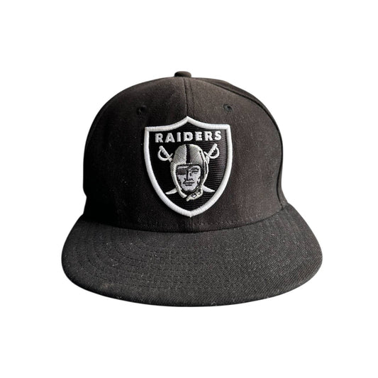 New Era Cappello Raiders USA Hat NFL Uomo/Donna (TG 7 1/4)