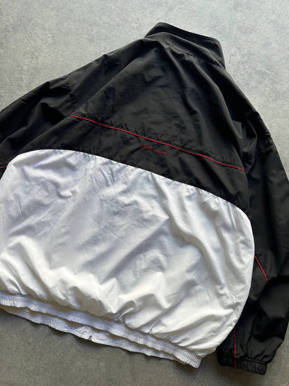 Reebok Track-Top Logo Ricamato Giacca Tuta USA Uomo (XL)