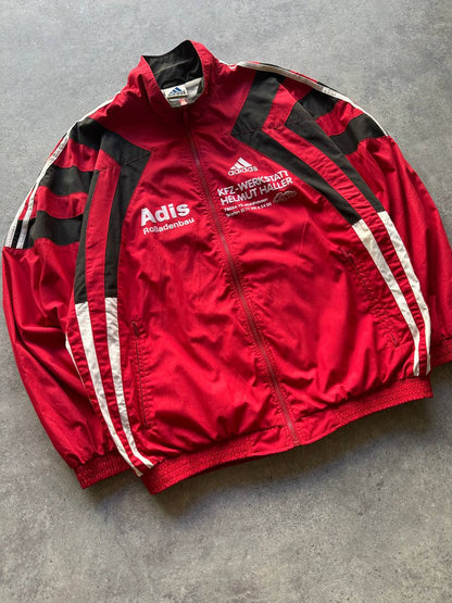 Adidas Track Top Logo Cucito Vintage Giacca Tuta Imbottita Uomo (L)