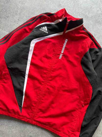 Adidas Track Top Logo Cucito Giacca Tuta Uomo (L)