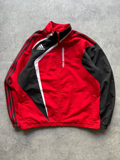 Adidas Track Top Logo Cucito Giacca Tuta Uomo (L)