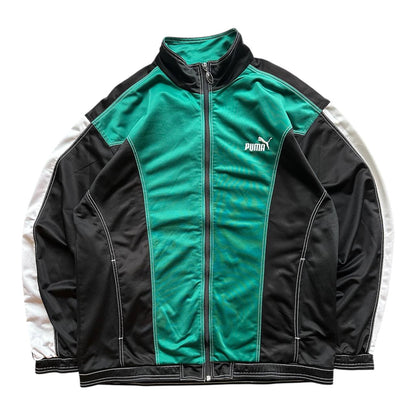 Puma Track Top Vintage Logo Cucito Giacca Tuta Uomo (L)