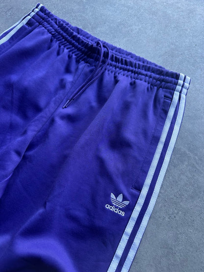 Adidas Track Pant Vintage Pantalone Tuta Logo Cucito Donna (L)