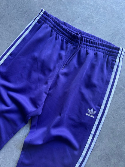 Adidas Track Pant Vintage Pantalone Tuta Logo Cucito Donna (L)