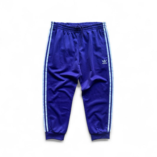 Adidas Track Pant Vintage Pantalone Tuta Logo Cucito Donna (L)