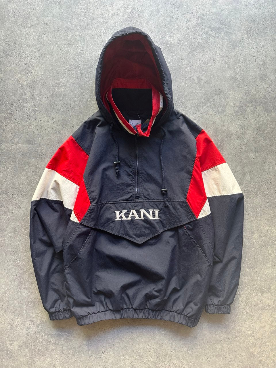 Karl Kani Giacca Leggera Tascone e Big Logo Jacket Uomo/Donna (S)