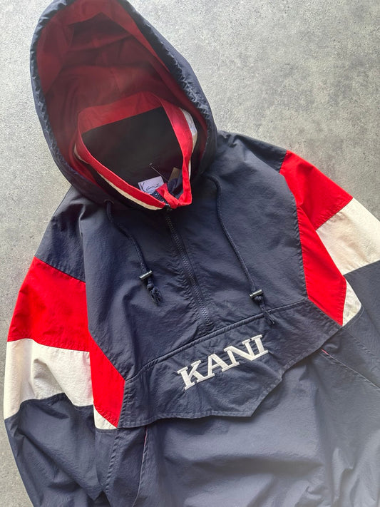 Karl Kani Giacca Leggera Tascone e Big Logo Jacket Uomo/Donna (S)