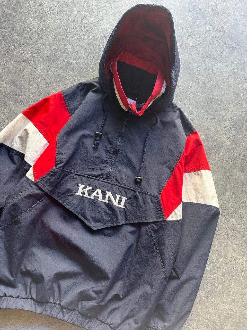 Karl Kani Giacca Leggera Tascone e Big Logo Jacket Uomo/Donna (S)