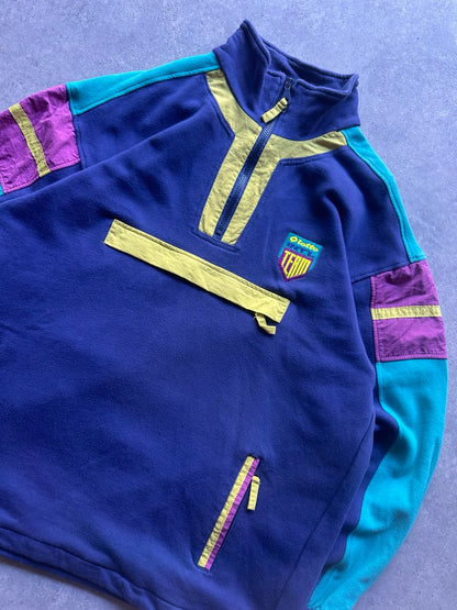 Lotto Felpa con Tascone Vintage Sweatshirt anni 80 Uomo/Donna (M)