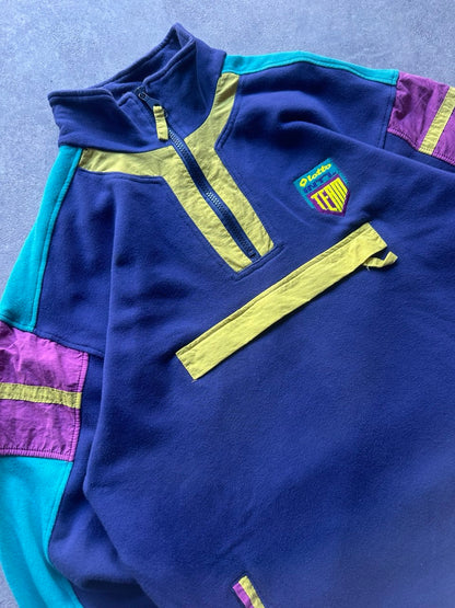 Lotto Felpa con Tascone Vintage Sweatshirt anni 80 Uomo/Donna (M)