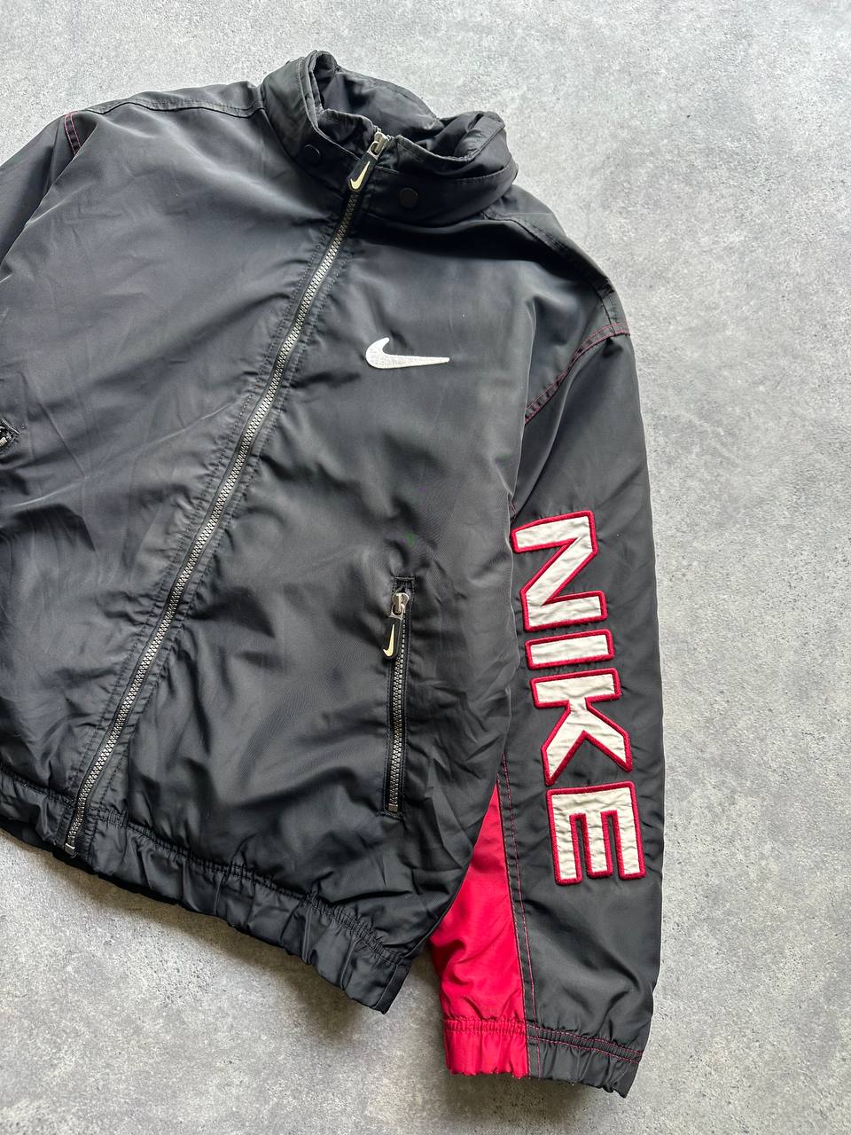 Nike Giubbino Leggero Vintage Jacket Big Logo Rare Uomo/Donna (L/M)