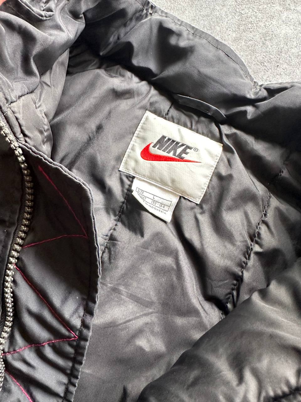Nike Giubbino Leggero Vintage Jacket Big Logo Rare Uomo/Donna (L/M)