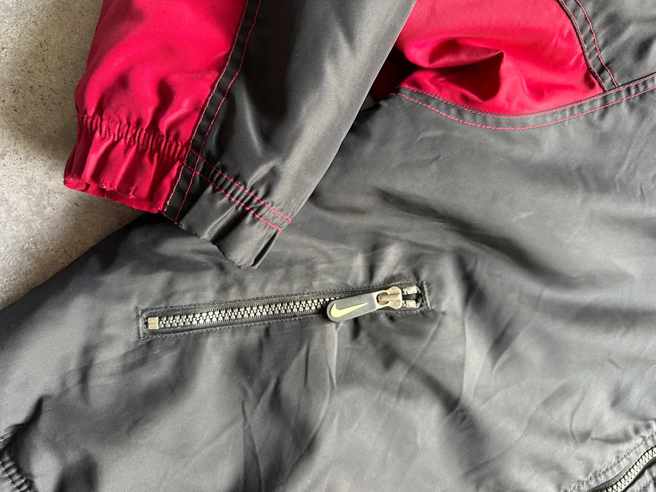 Nike Giubbino Leggero Vintage Jacket Big Logo Rare Uomo/Donna (L/M)