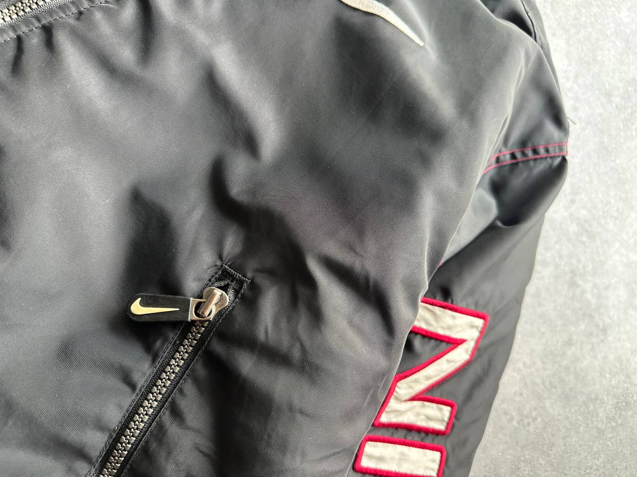 Nike Giubbino Leggero Vintage Jacket Big Logo Rare Uomo/Donna (L/M)