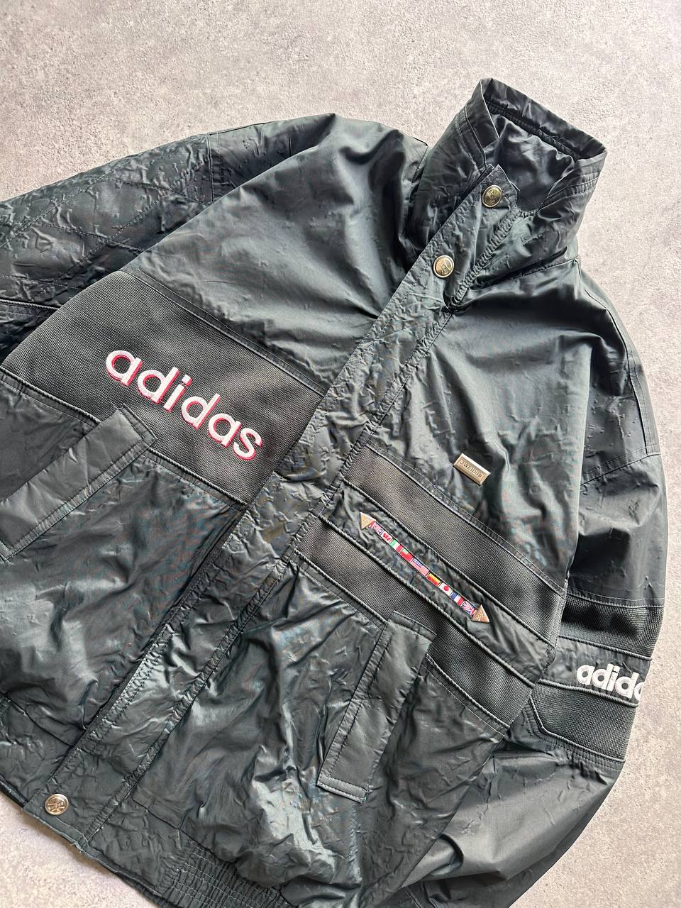 Adidas Equipment Giacca Leggera Big Logo Vintage Jacket anni 90 Uomo/Donna (3XL/XL)
