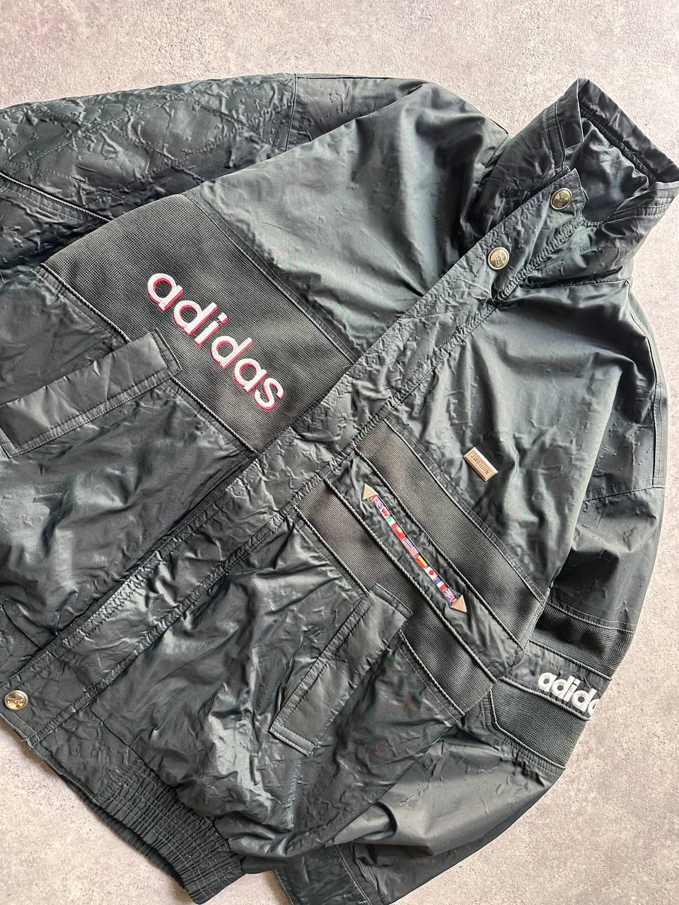 Adidas Equipment Giacca Leggera Big Logo Vintage Jacket anni 90 Uomo/Donna (3XL/XL)