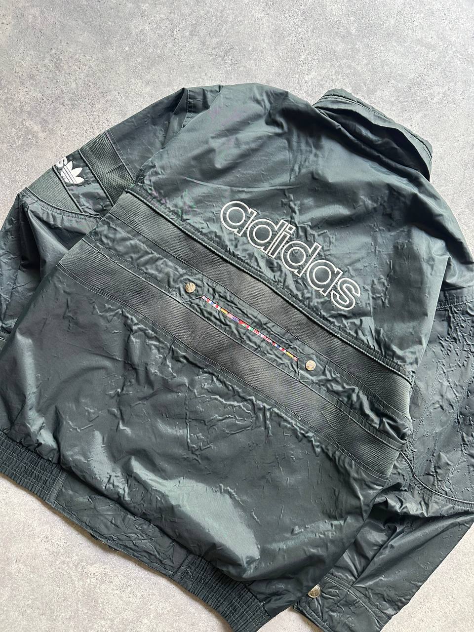 Adidas Equipment Giacca Leggera Big Logo Vintage Jacket anni 90 Uomo/Donna (3XL/XL)