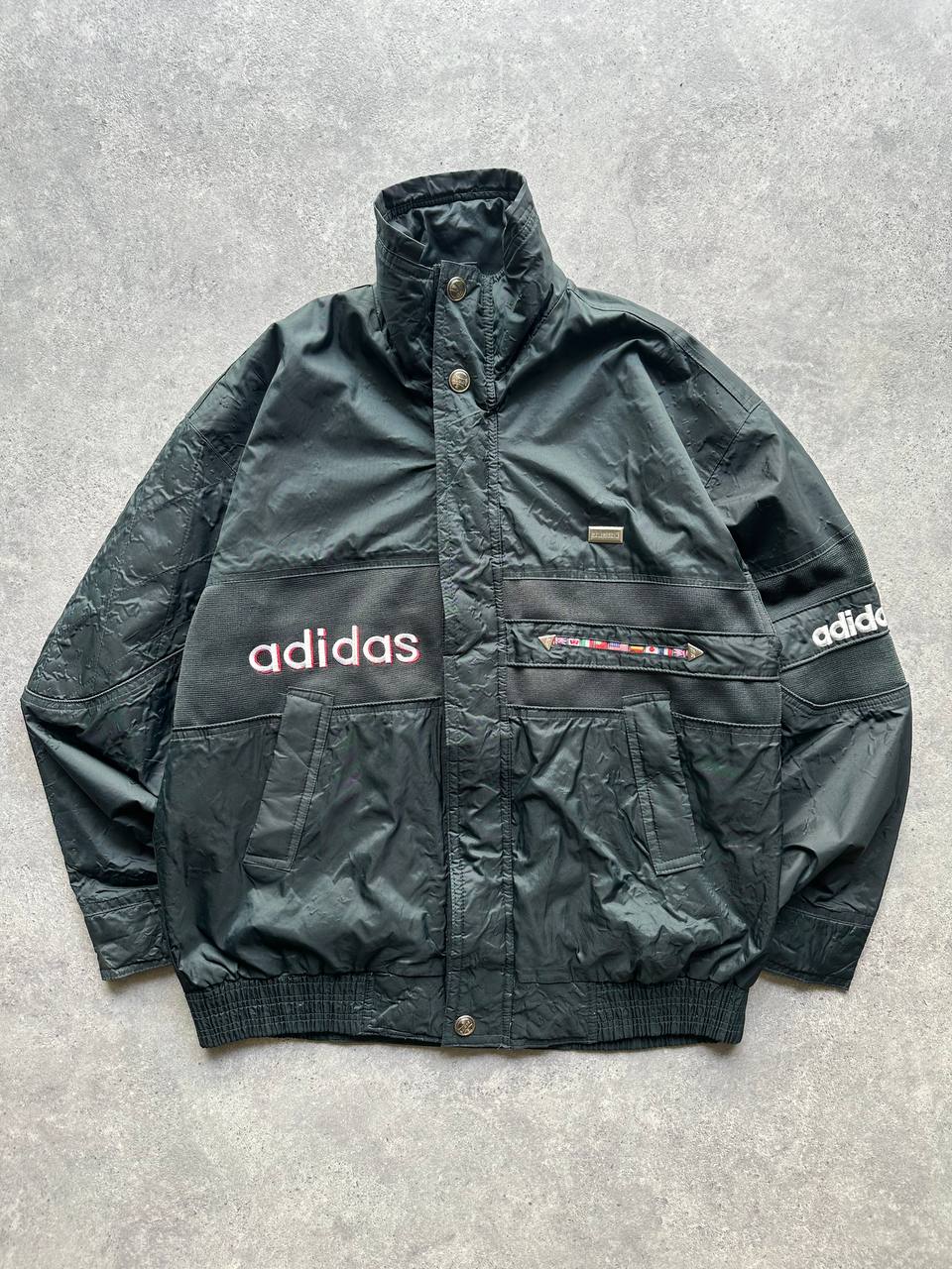 Adidas Equipment Giacca Leggera Big Logo Vintage Jacket anni 90 Uomo/Donna (3XL/XL)
