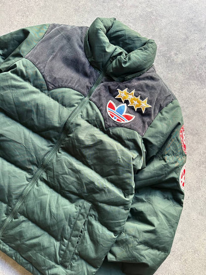 Adidas Down Puffer Jacket Olymic Team Canada 1984 Vintage Uomo/Donna (M)