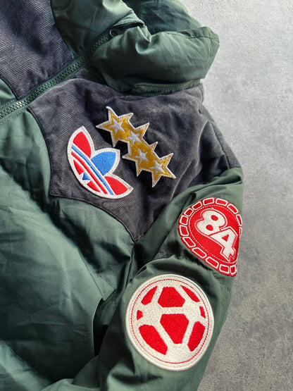 Adidas Down Puffer Jacket Olymic Team Canada 1984 Vintage Uomo/Donna (M)