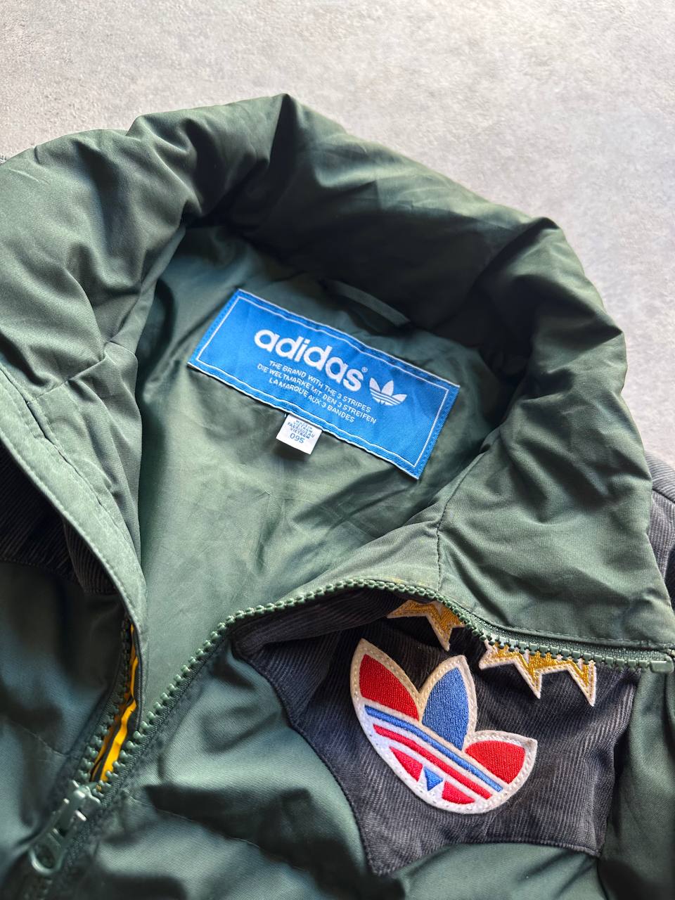 Adidas Down Puffer Jacket Olymic Team Canada 1984 Vintage Uomo/Donna (M)