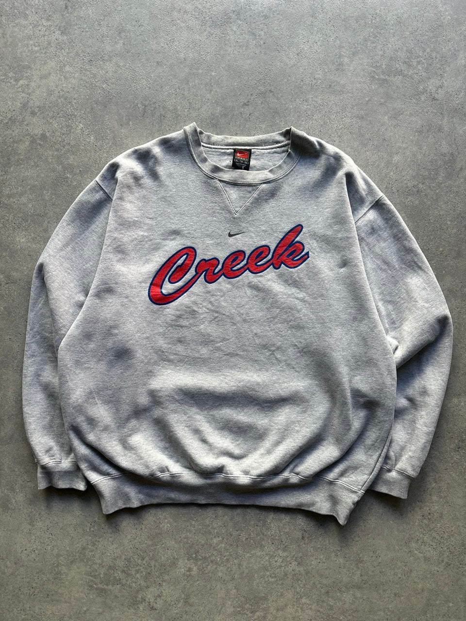 Nike Felpa Anni 90 Vintage Hoodie USA Logo Stampato Uomo (XL)