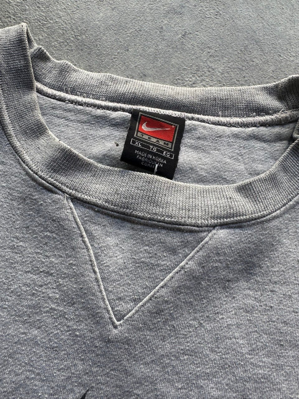 Nike Felpa Anni 90 Vintage Hoodie USA Logo Stampato Uomo (XL)