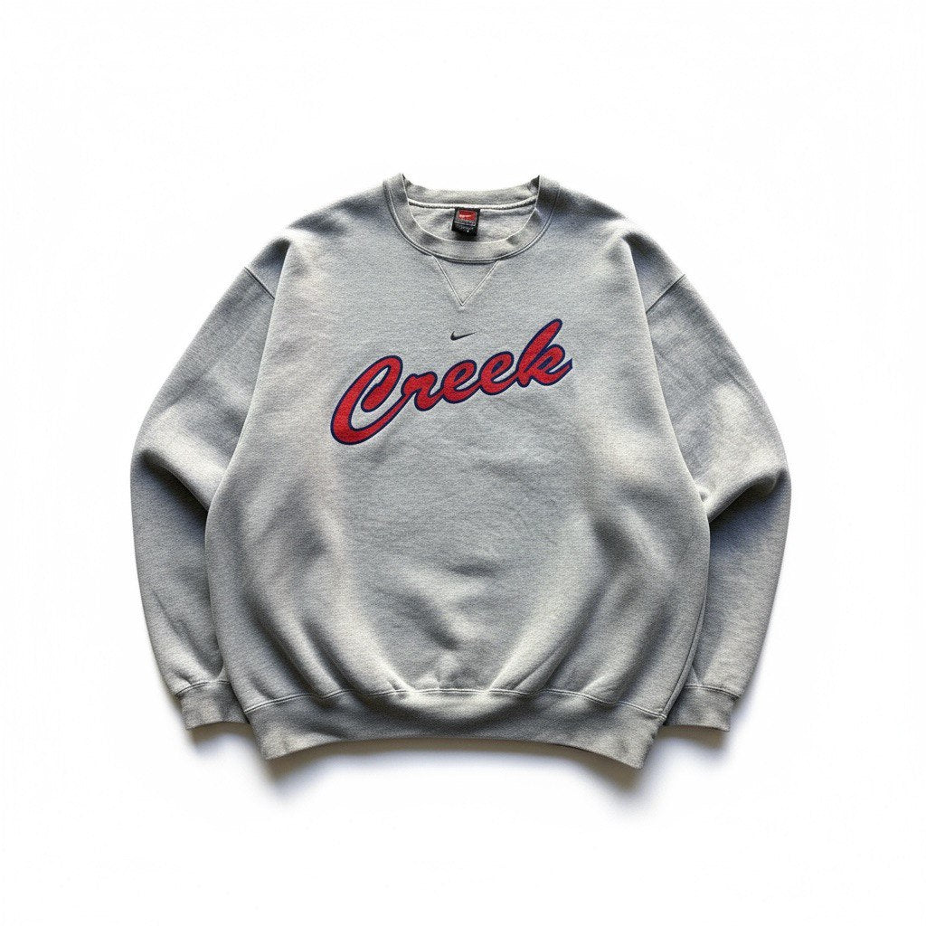 Nike Felpa Anni 90 Vintage Hoodie USA Logo Stampato Uomo (XL)