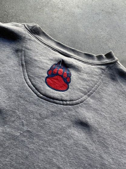 Nike Felpa Anni 90 Vintage Hoodie USA Logo Stampato Uomo (XL)