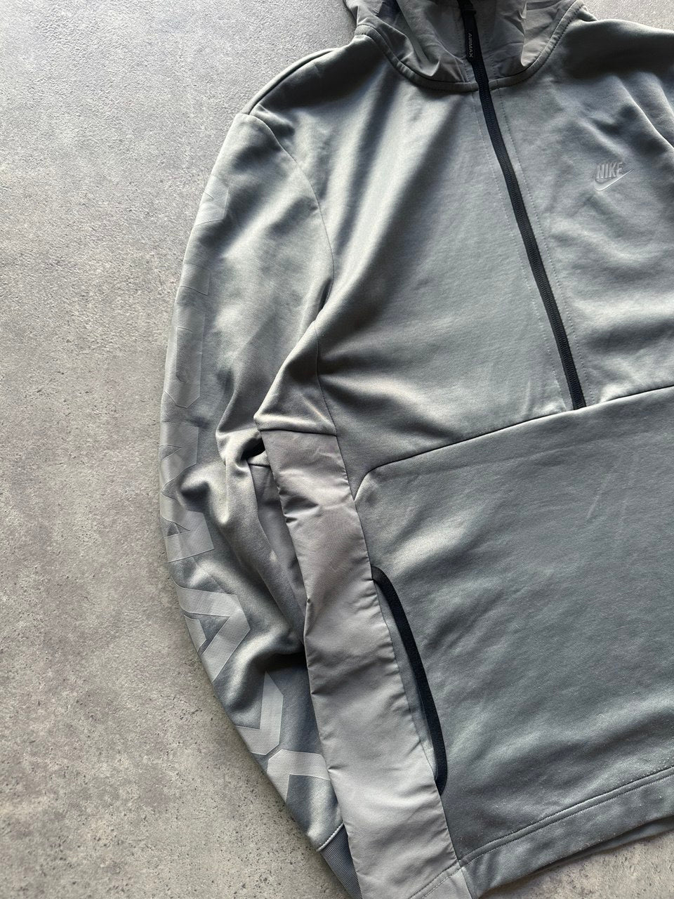 Nike Air Max Felpa Zip e Cappuccio Jacket Hoodie Uomo (L)