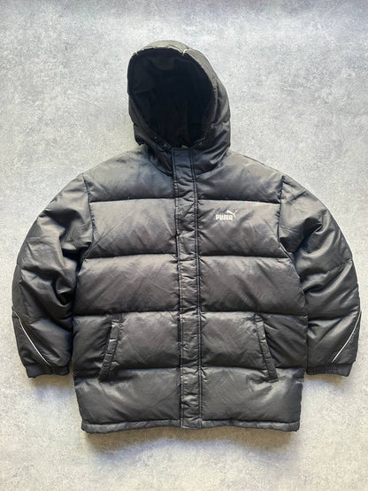 Puma Bomber Big Logo Ricamato Vintage Giubbotto Uomo (M)