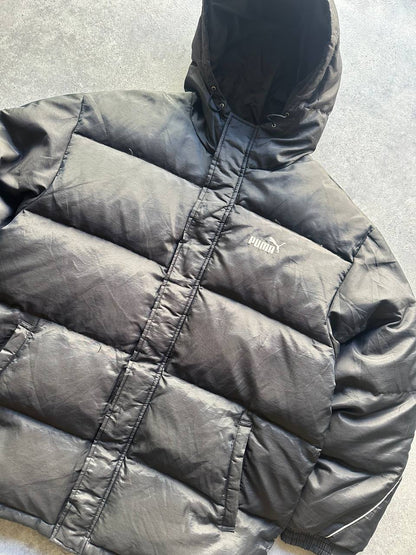 Puma Bomber Big Logo Ricamato Vintage Giubbotto Uomo (M)