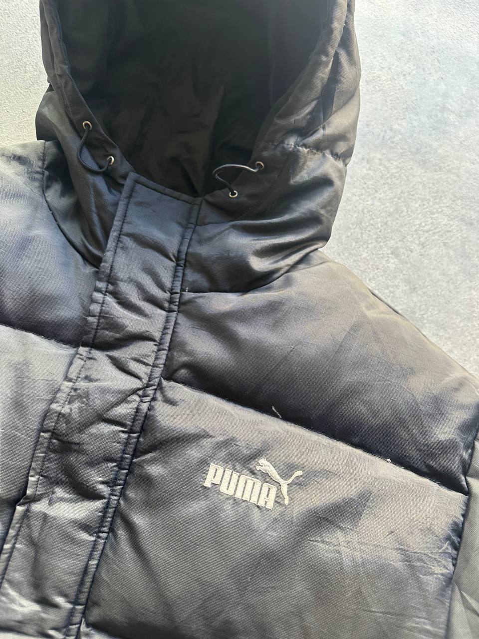 Puma Bomber Big Logo Ricamato Vintage Giubbotto Uomo (M)