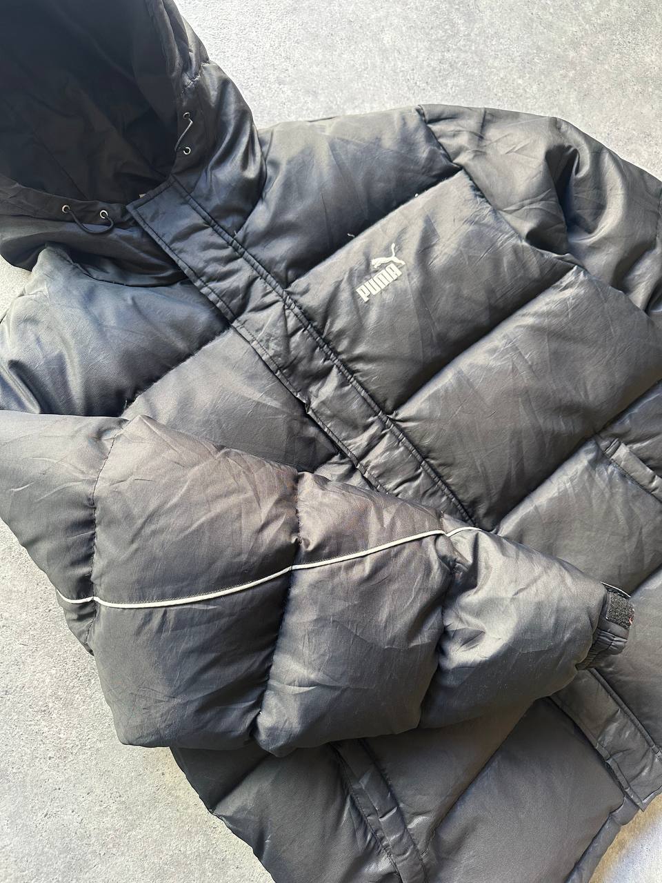 Puma Bomber Big Logo Ricamato Vintage Giubbotto Uomo (M)