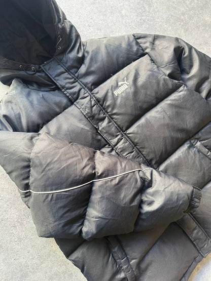 Puma Bomber Big Logo Ricamato Vintage Giubbotto Uomo (M)