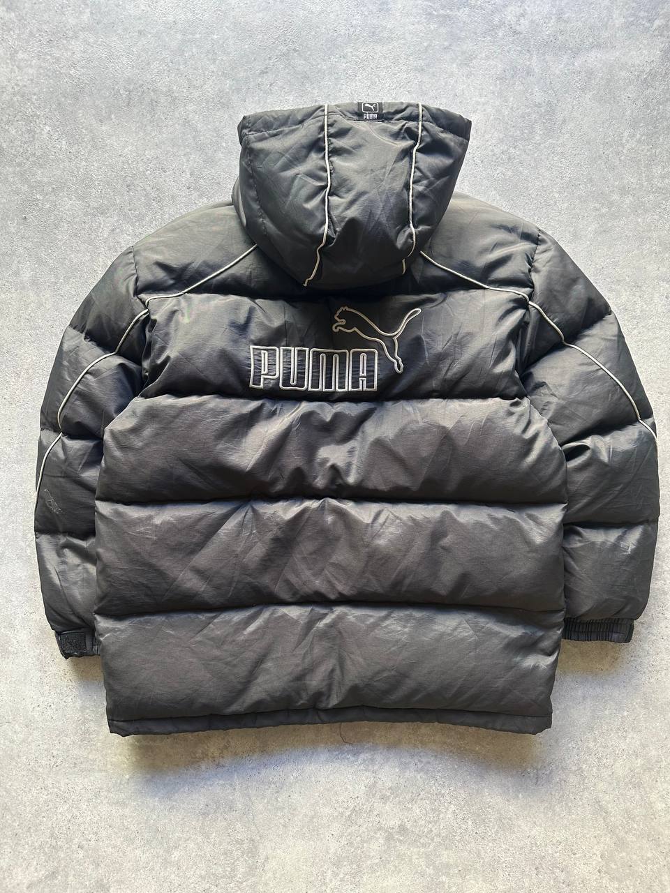 Puma Bomber Big Logo Ricamato Vintage Giubbotto Uomo (M)