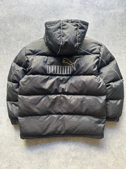 Puma Bomber Big Logo Ricamato Vintage Giubbotto Uomo (M)