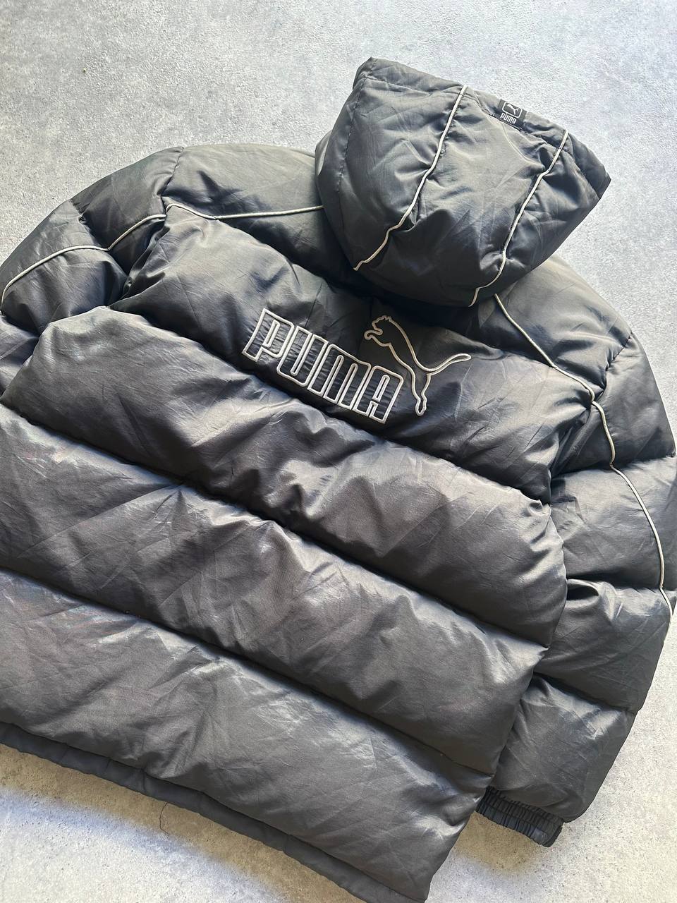 Puma Bomber Big Logo Ricamato Vintage Giubbotto Uomo (M)