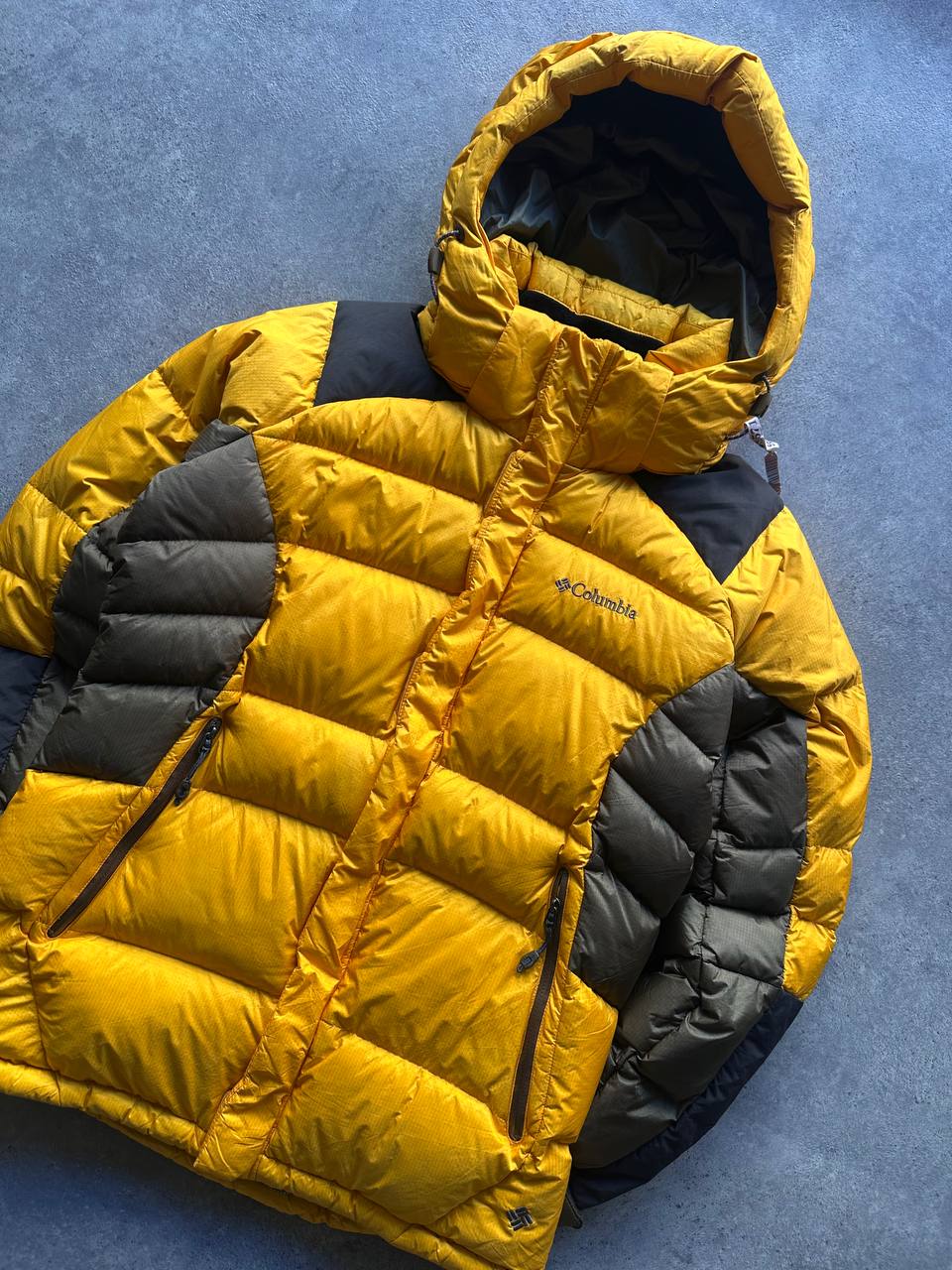 Columbia Giubbino Bomber Cappuccio Jacket Uomo/Donna (S)