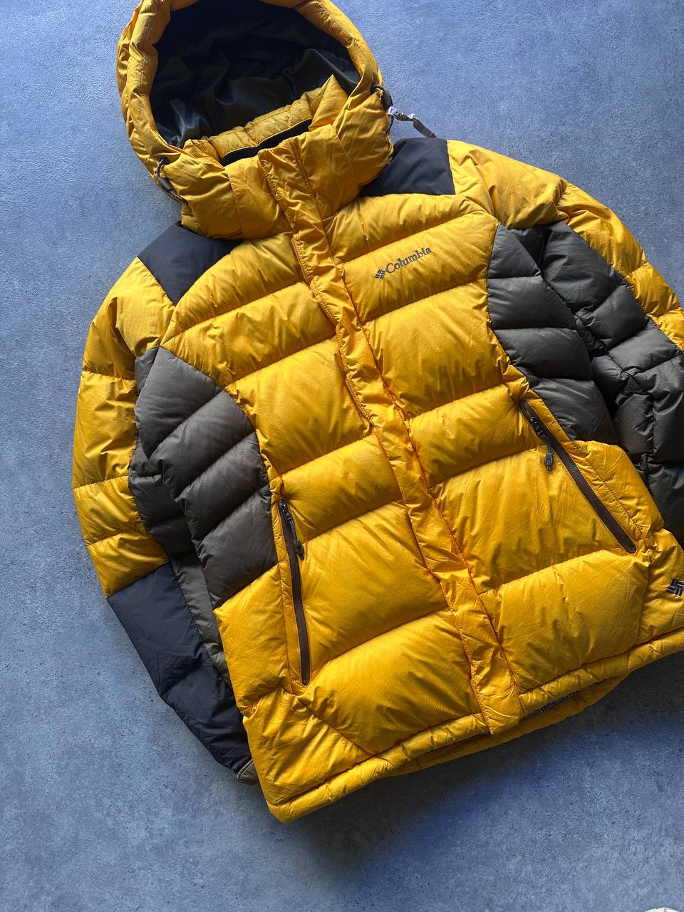 Columbia Giubbino Bomber Cappuccio Jacket Uomo/Donna (S)