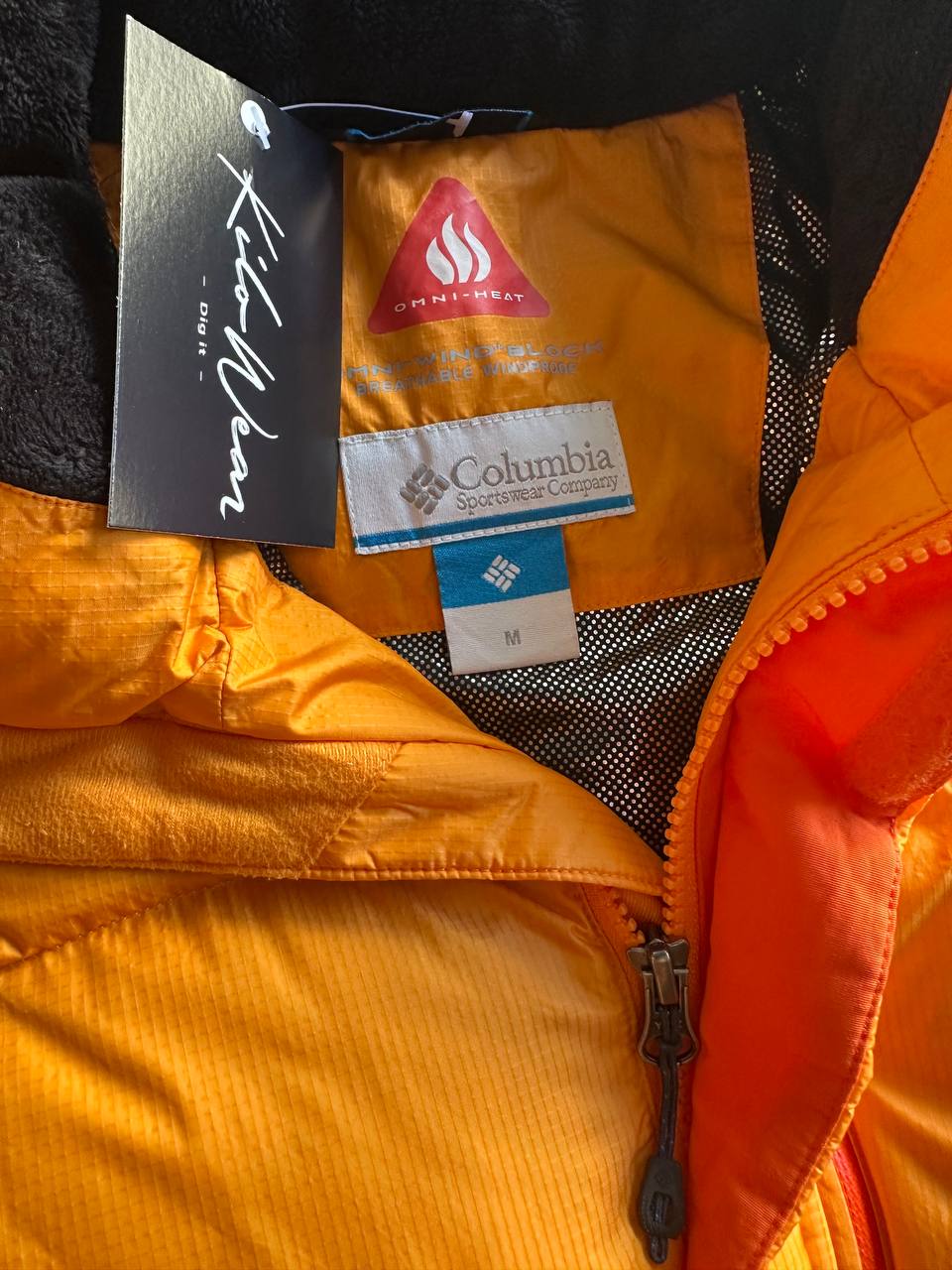 Columbia Giubbino Bomber Cappuccio Jacket Uomo/Donna (M)