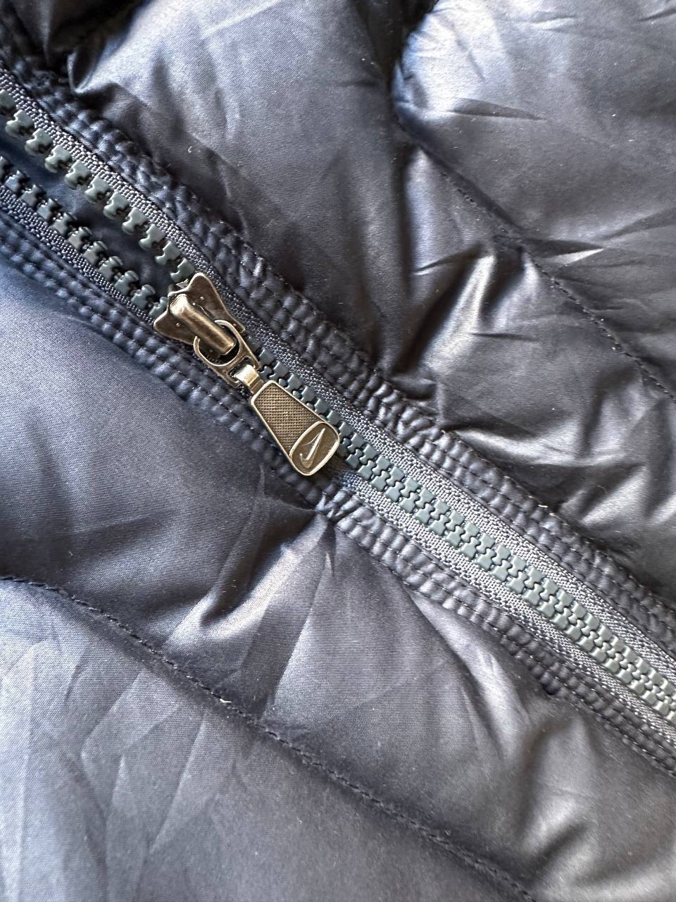 Nike Giubbino Bomber Cappuccio Vintage YK2 Jacket Uomo/Donna (L)