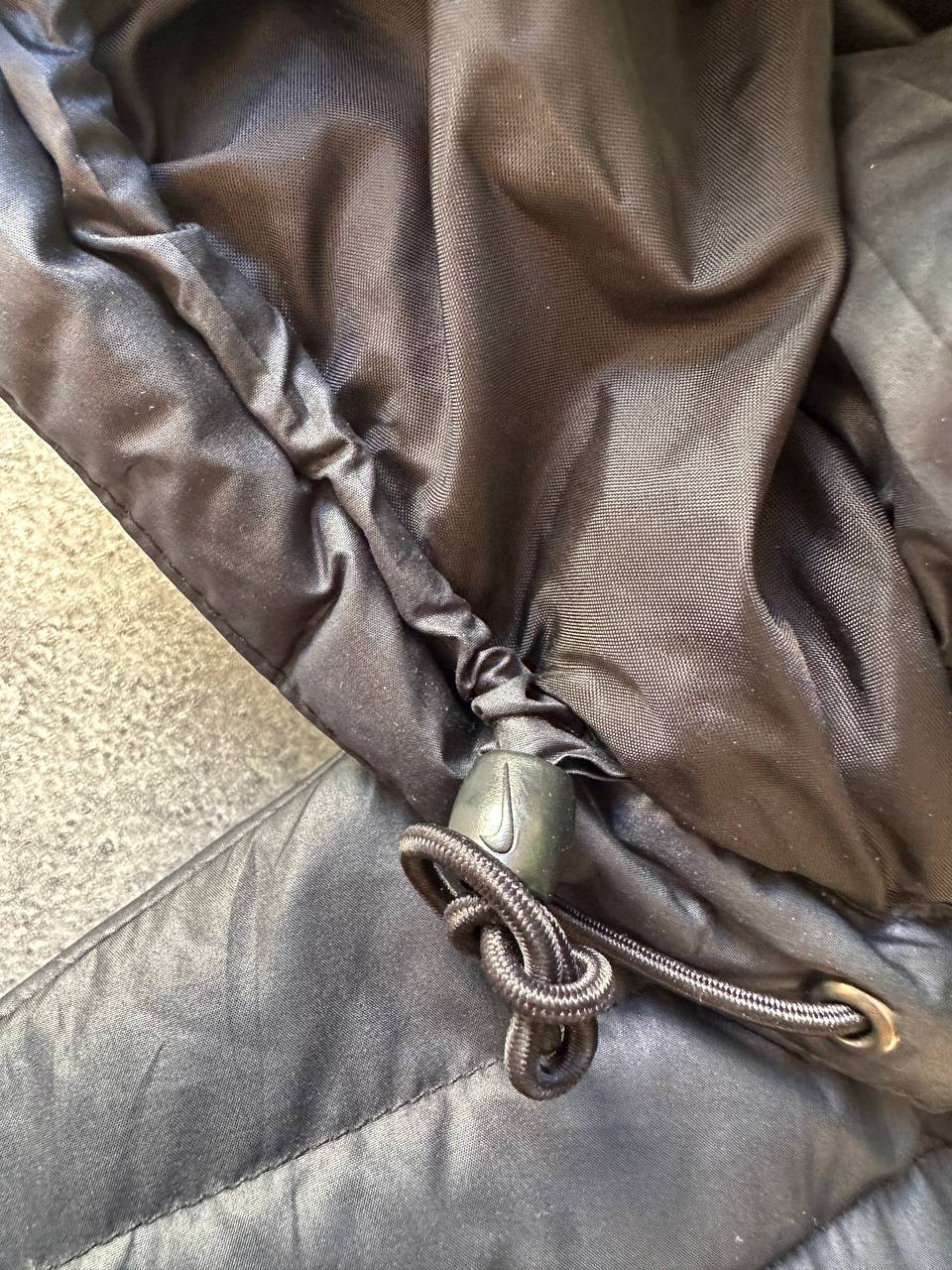 Nike Giubbino Bomber Cappuccio Vintage YK2 Jacket Uomo/Donna (L)