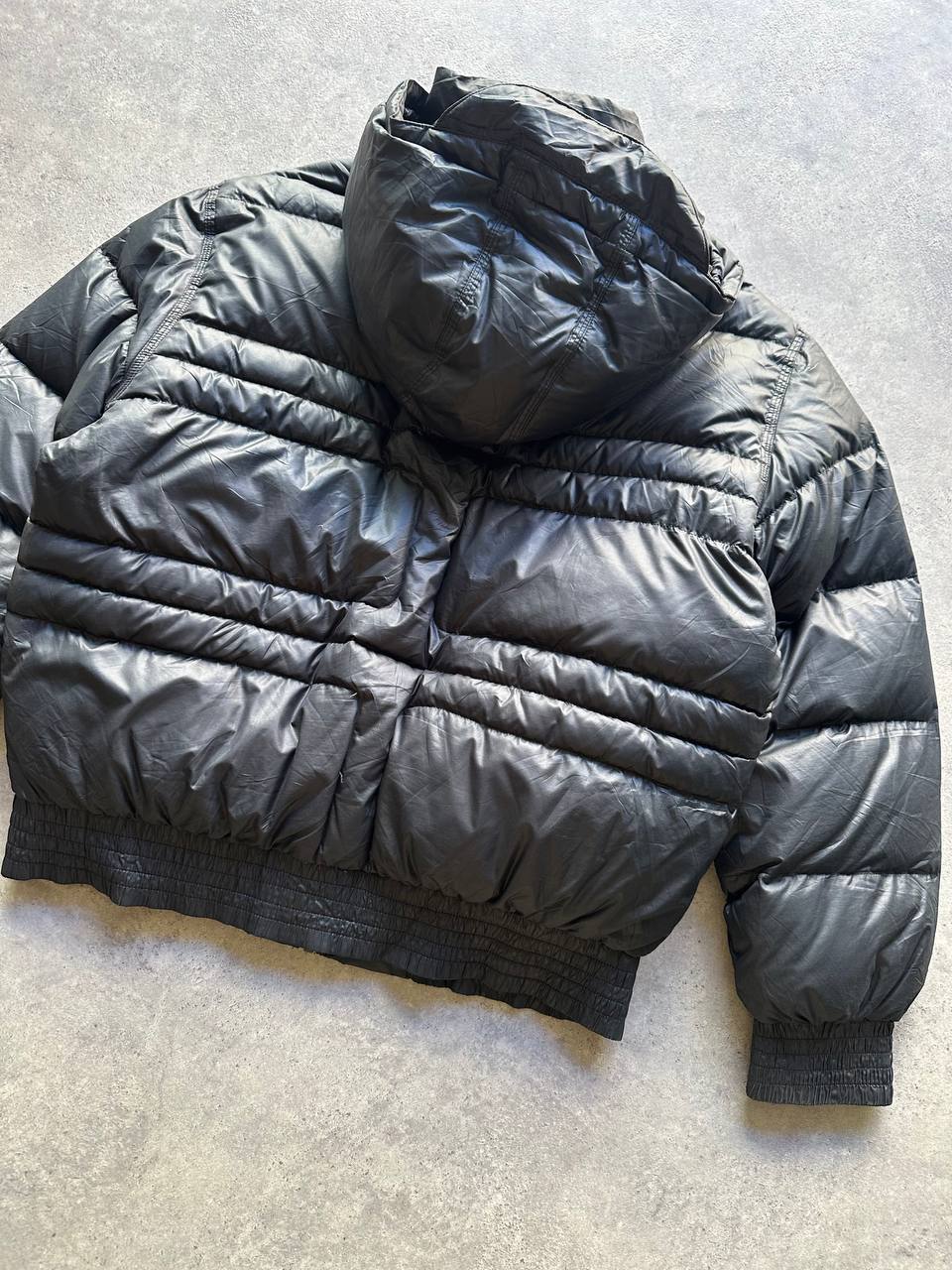 Nike Giubbino Bomber Cappuccio Vintage YK2 Jacket Uomo/Donna (L)