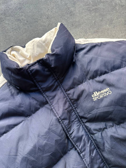 Ellesse Giubbino Bomber Vintage Big Logo Jacket Uomo (XL)