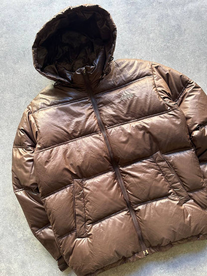 Adidas Giubbino Bomber Cappuccio Vintage YK2 Jacket Uomo/Donna (S/M)