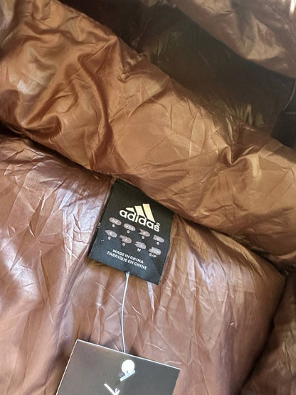 Adidas Giubbino Bomber Cappuccio Vintage YK2 Jacket Uomo/Donna (S/M)