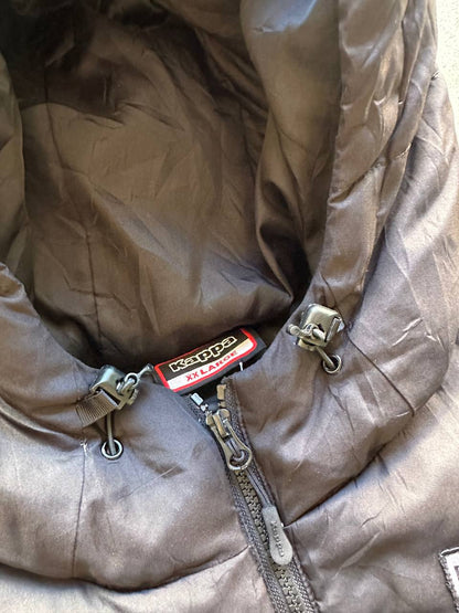 Kappa Smanicato Bomber Cappuccio Gilet Uomo (2XL)